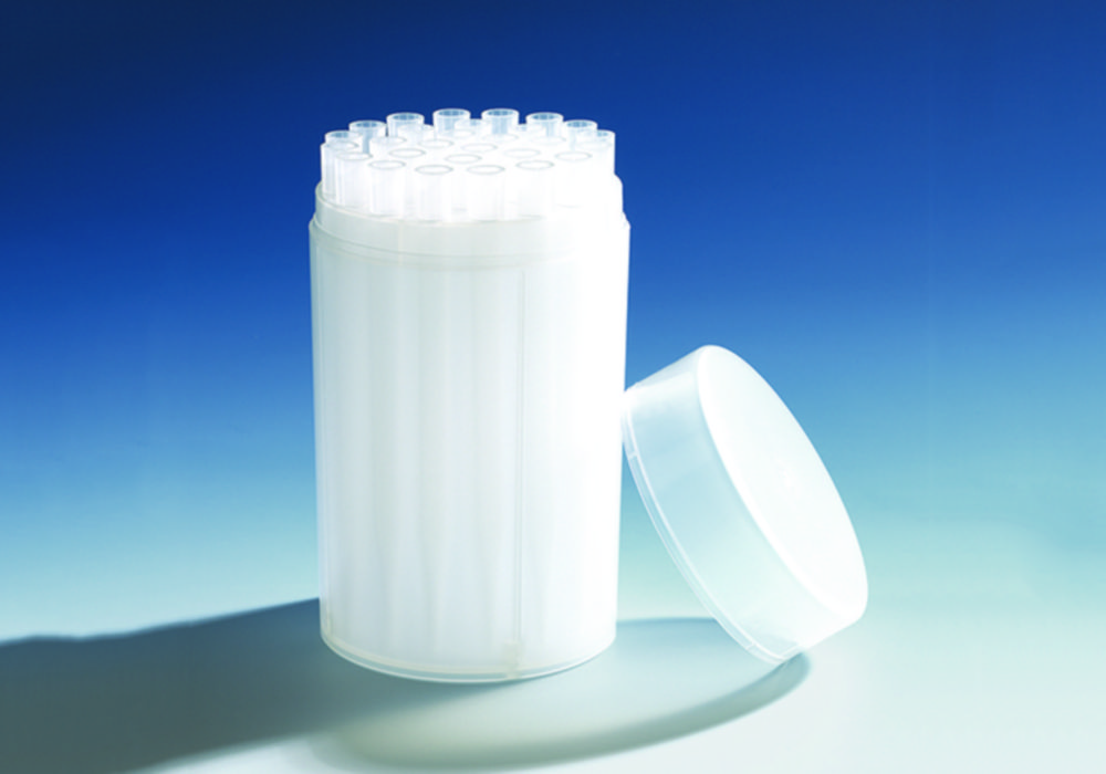 Pipettips, PP, 1 - 10 ml,  Tip-Box, gevuld, niet steriel