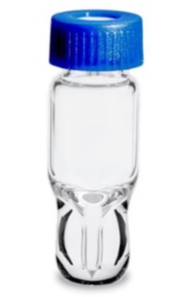 LCGC Certified Clear Glass 12 x 32 mm Screw Neck Vial, with Cap and Preslit PTFE/Silicone Septum