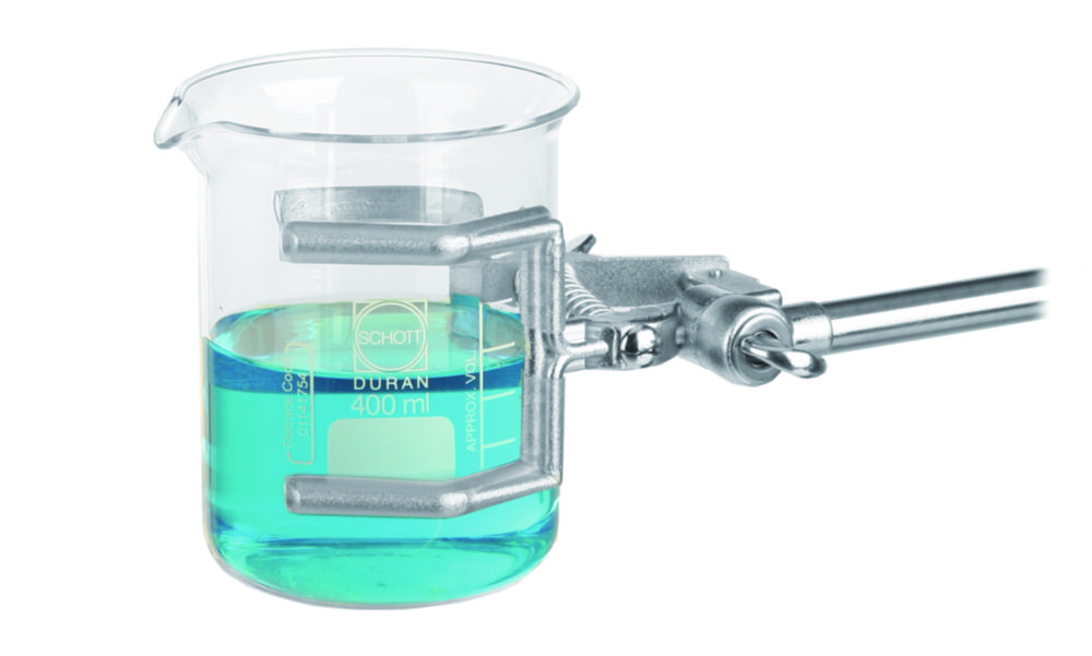 Koelerklem 150 mm, gietijzer  verchroomd, Ø 50-100 mm