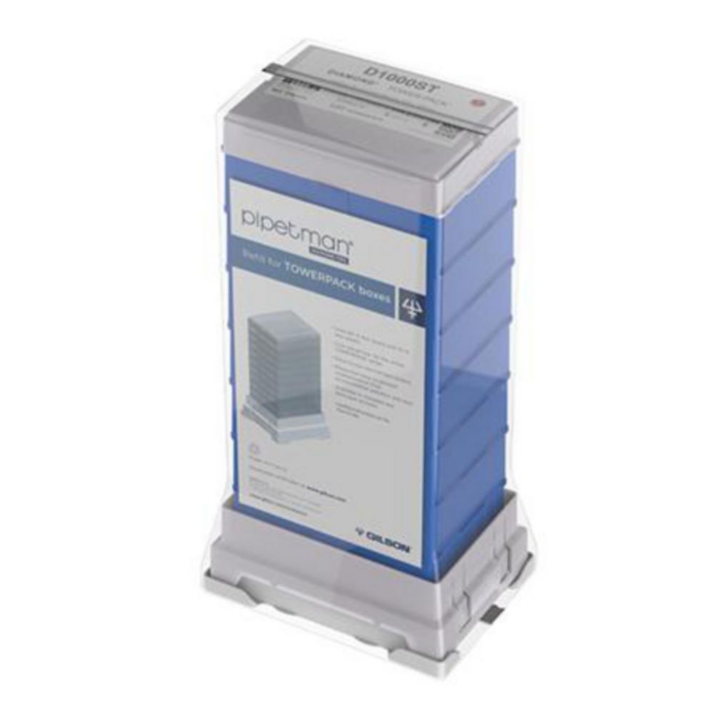 Pipetpunten 100-1000 µl, Diamond Towerpack, D1000, Polypropylene, Steriel
