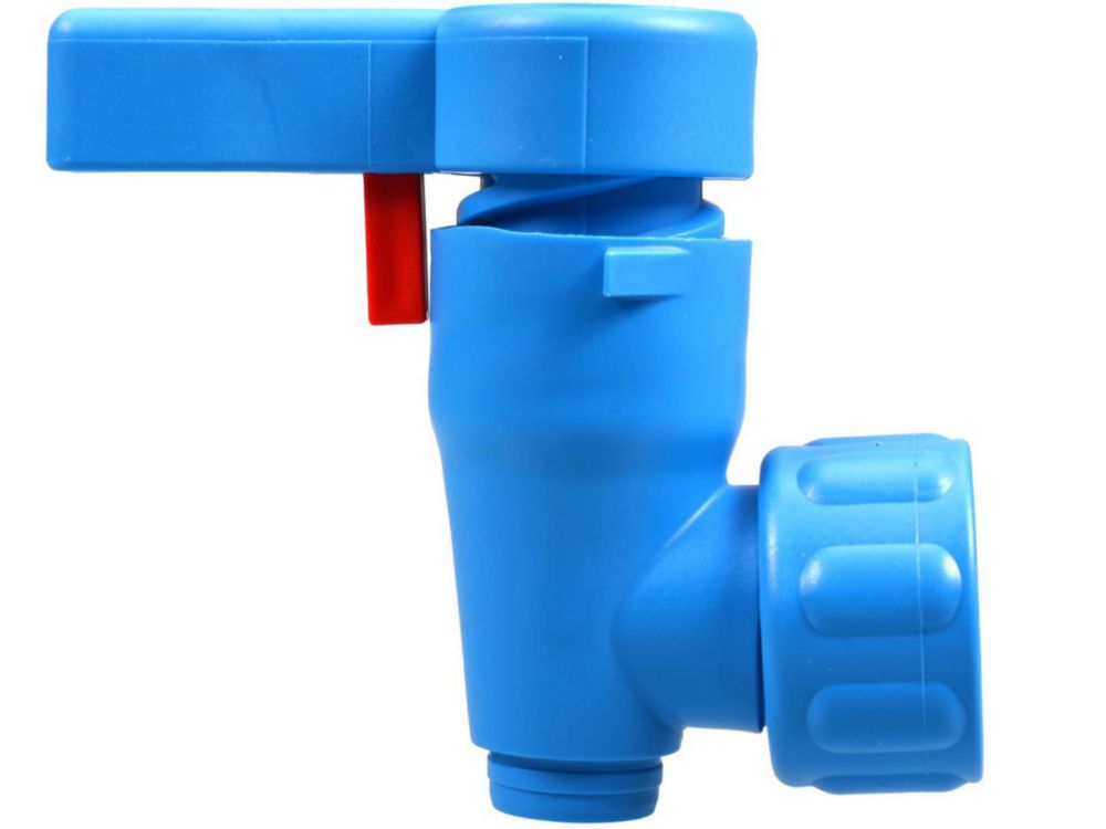 Aftapkraan R3/4"",  met draaibare afsluiting