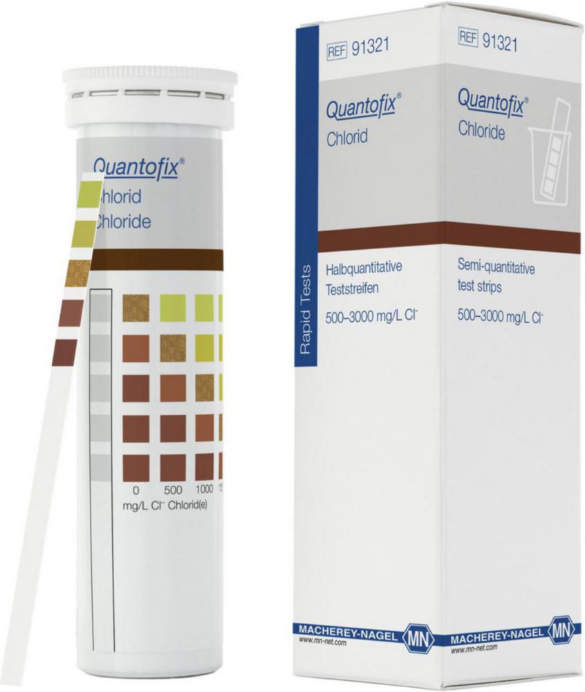 Quantofix Teststaafjes Chlorid  0-3000 mg/l