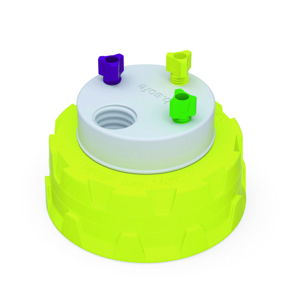 Schroefdop b.safe Waste Cap, S60 4x UNF1-4, 1x GL14